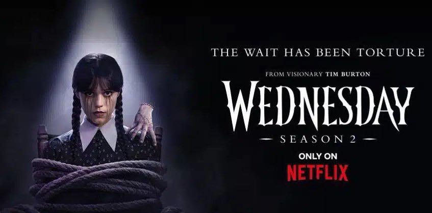 wednesday season 2 Two Poster